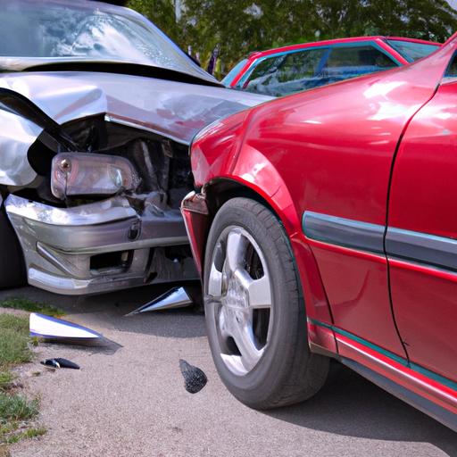 Two vehicles involved in a collision emphasize the need for liability car insurance coverage in unforeseen accidents.